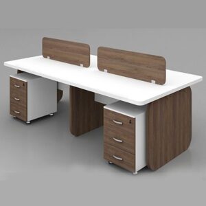 Dual Workstation Office Desk